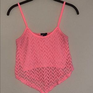 Pink Rue 21 Tank Top